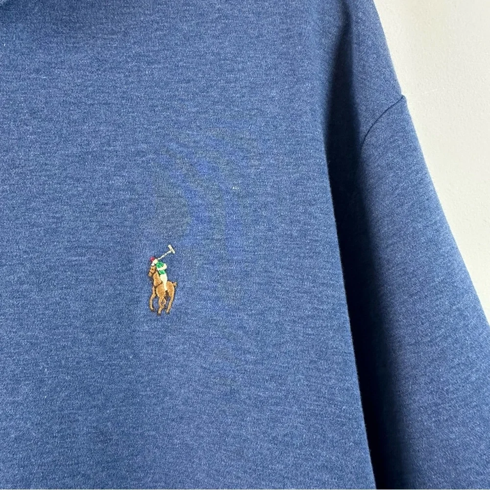 Polo Ralph Lauren PRL 1XB Blue Polo Shirt Classic Knit Design